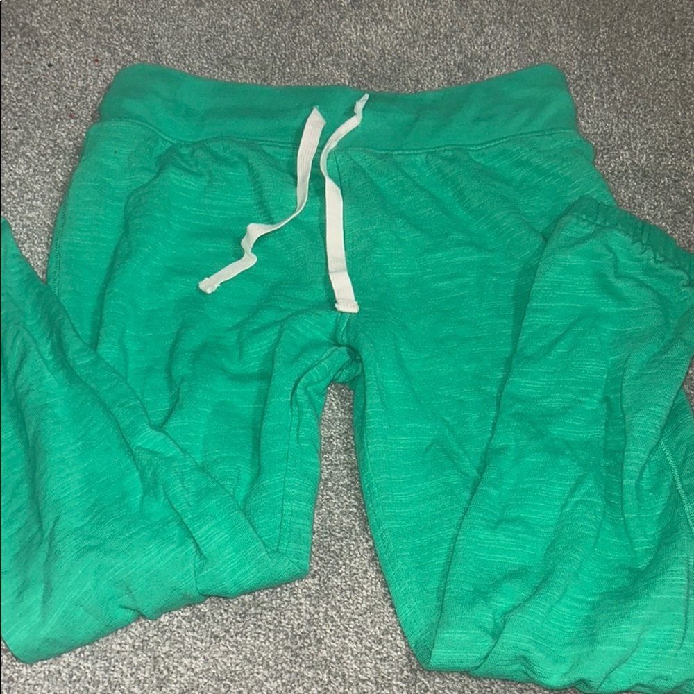 Jcrew Women Green Jogger Pants